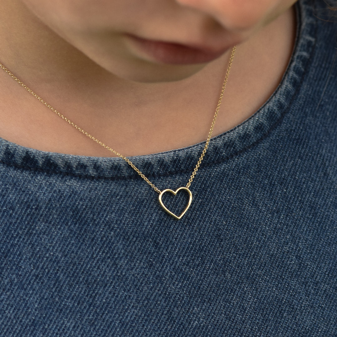Heart to Heart Necklace Pair