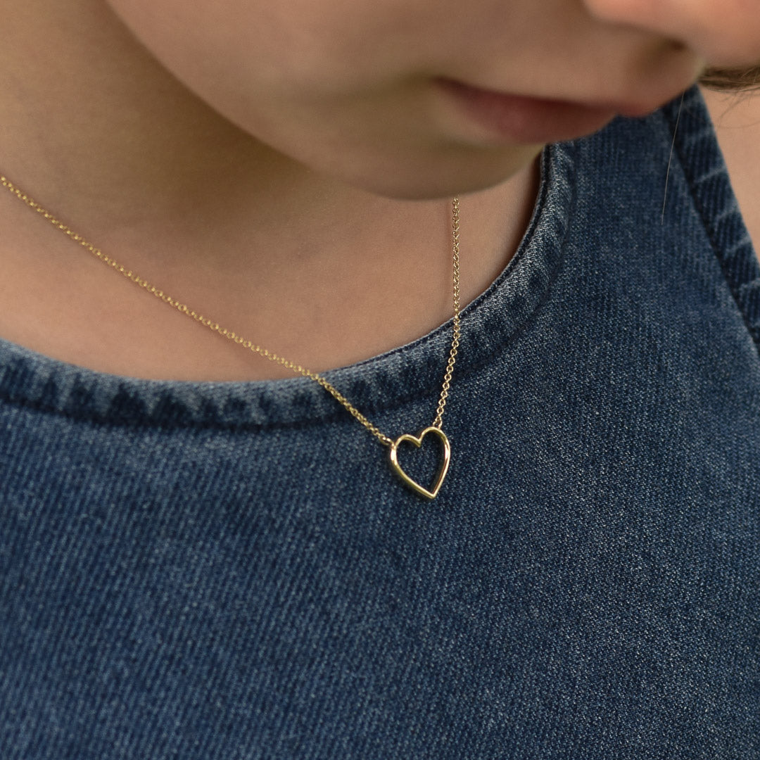 Heart to Heart Necklace Pair